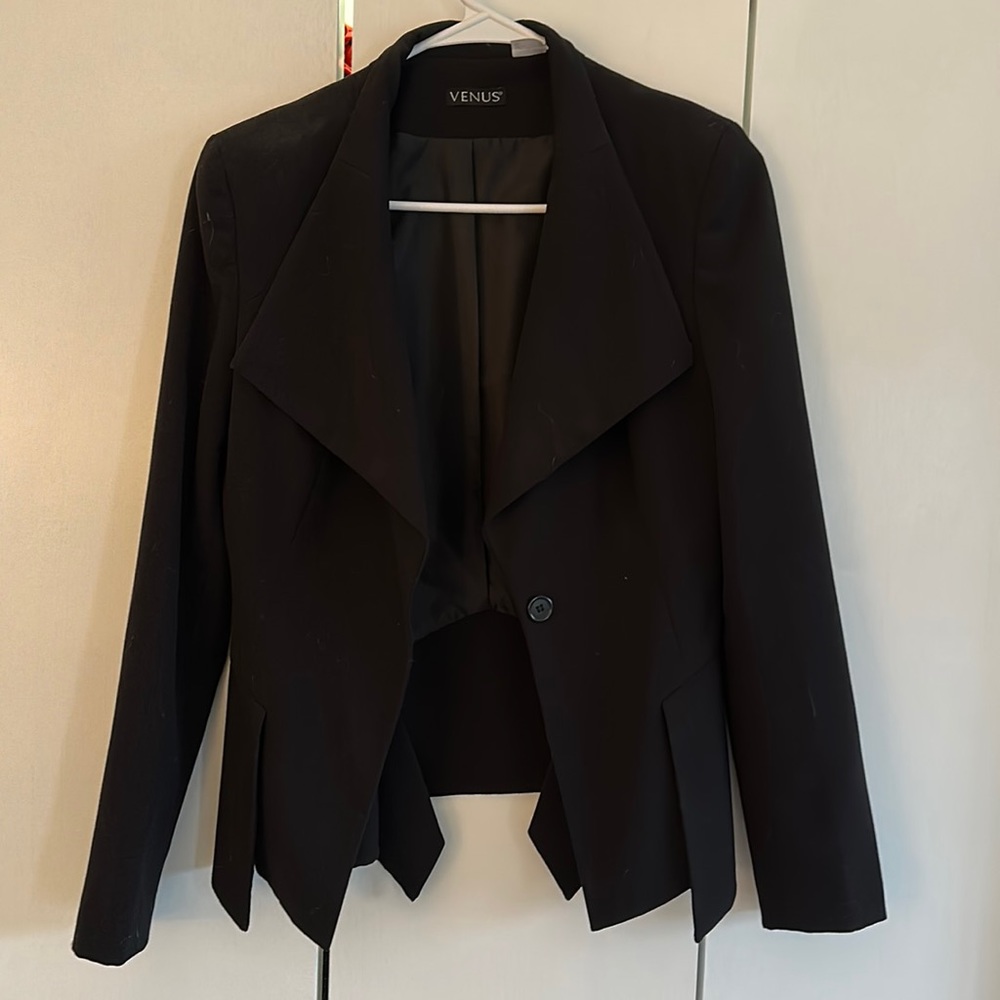Black suit jacket